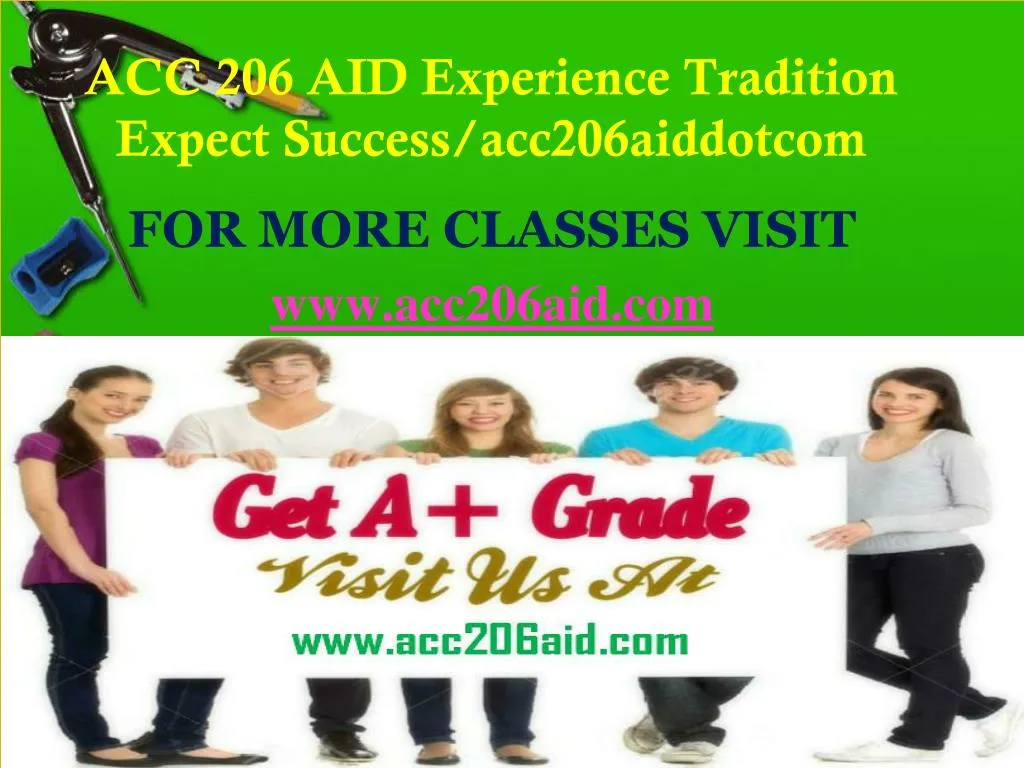 acc 206 aid experience tradition expect success acc206aiddotcom