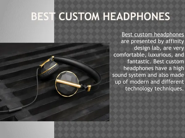 Promotional Headphones