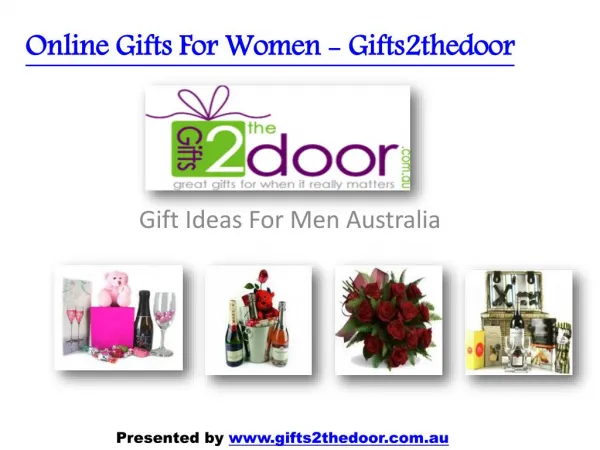 Unique Gift Ideas for Men and Women Online in Australia - Gifts2thedoor