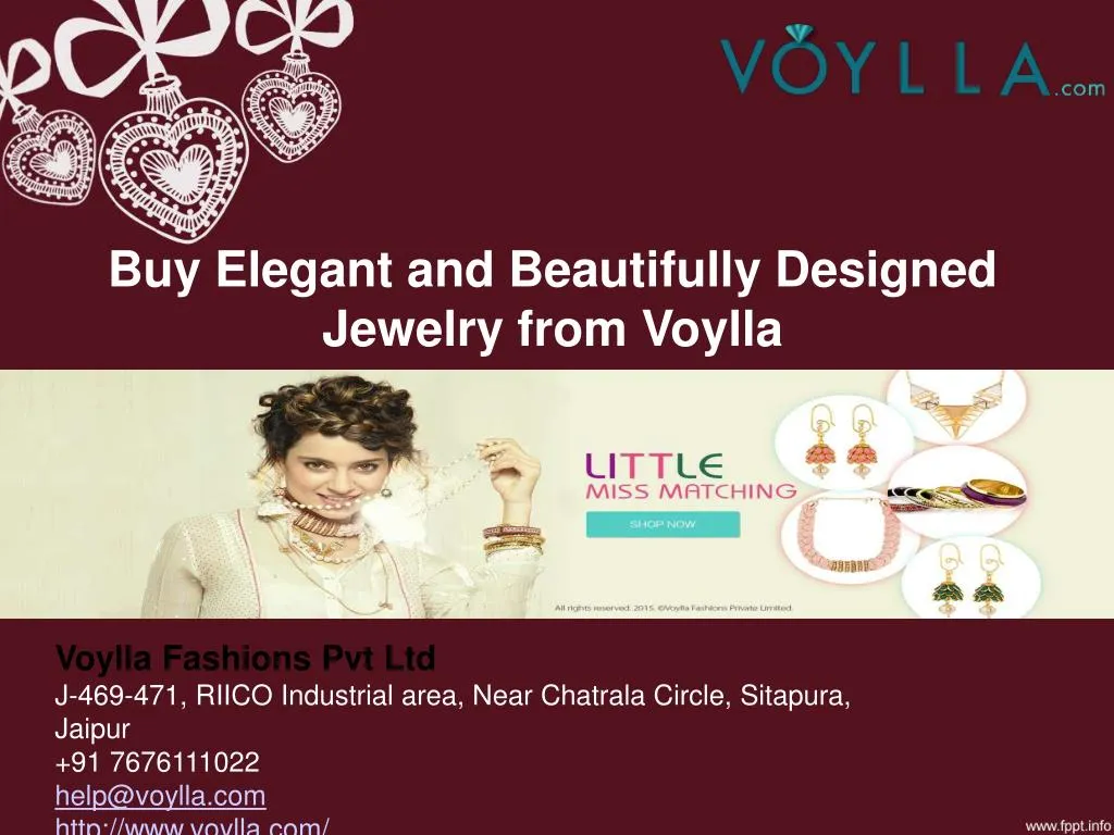 buy elegant and beautifully designed jewelry from voylla
