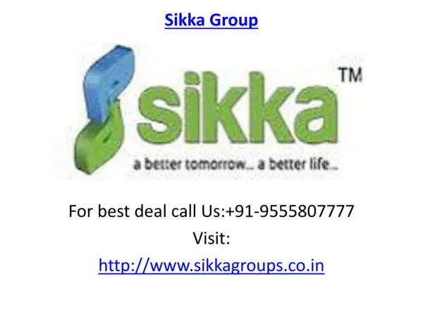 Sikka Group Residential Apartments