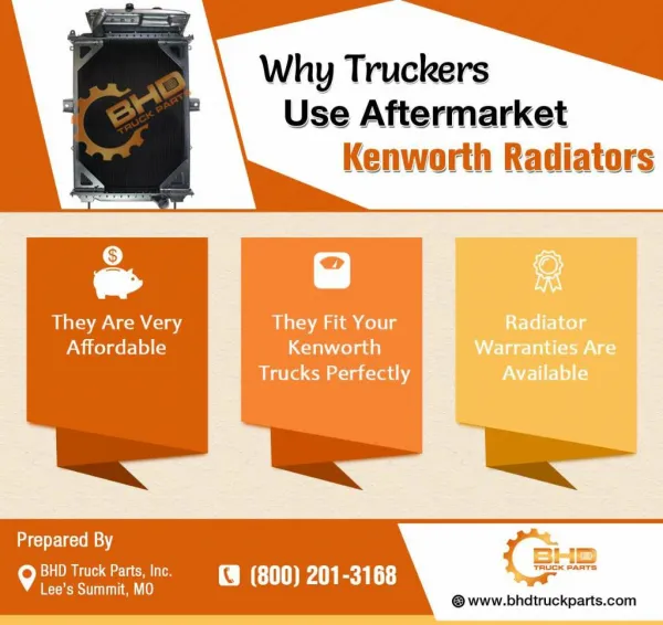 Why Truckers Love Our Aftermarket Kenworth Radiators