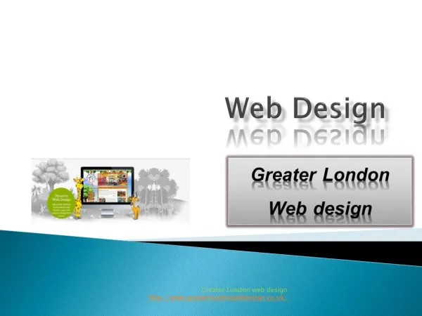 Greater London web design