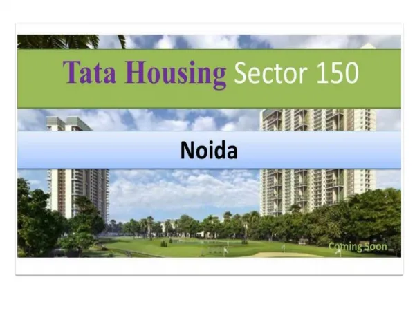 Tata Housing Sector 150 Noida
