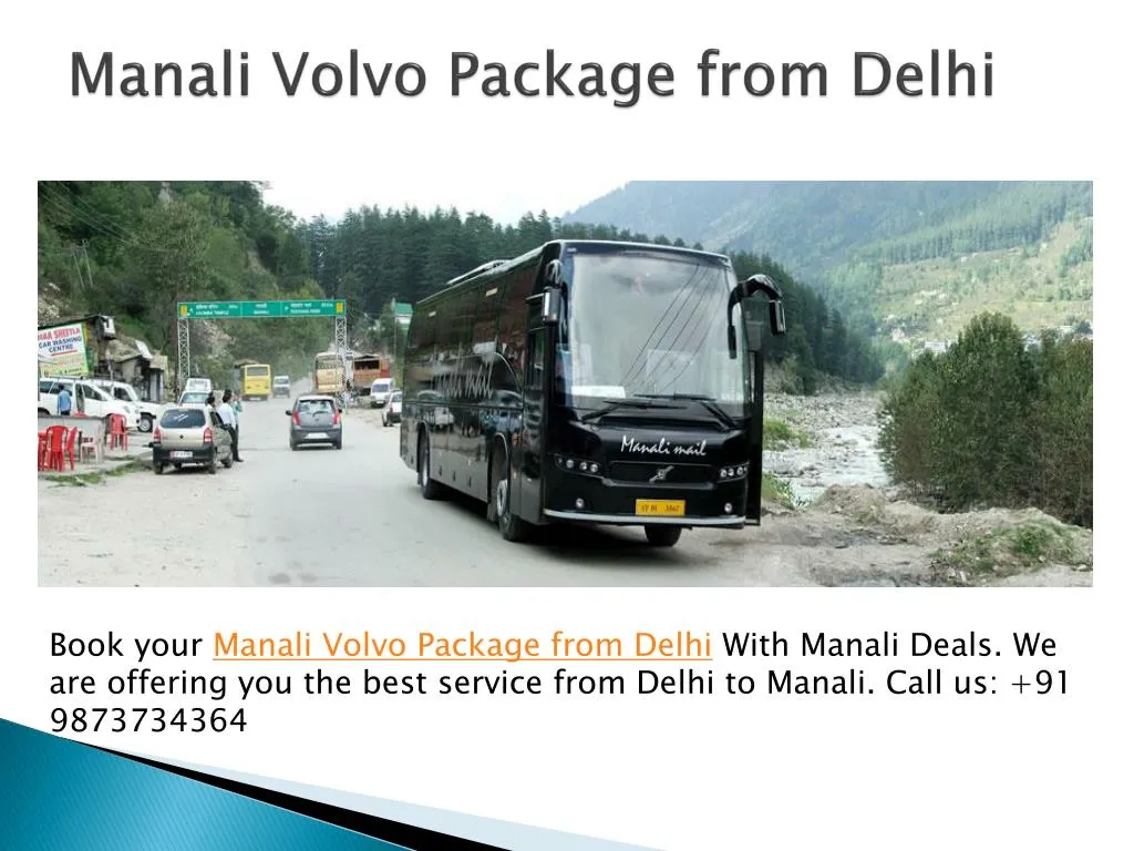 manali volvo package from delhi