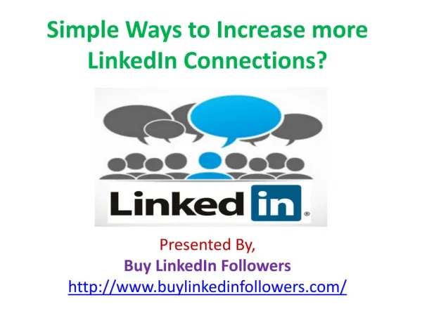 Simple Ways to Increase more LinkedIn Connections