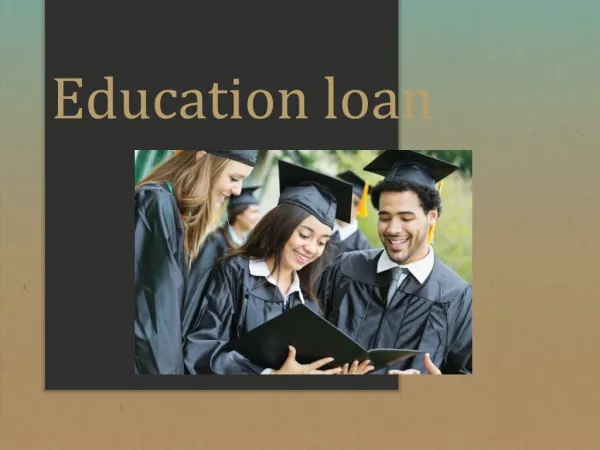 education loan