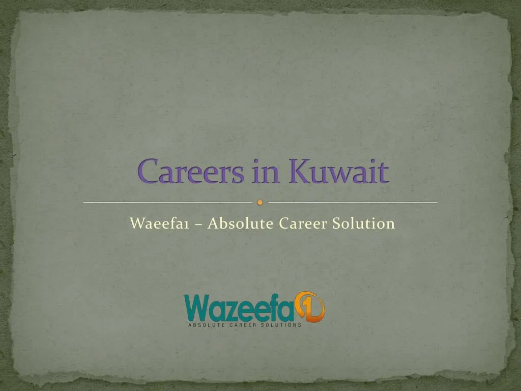 careers in kuwait