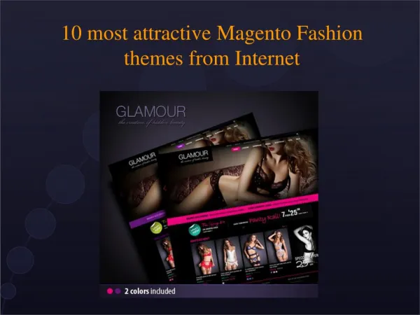 10 Attractive Magento Fashion Themes