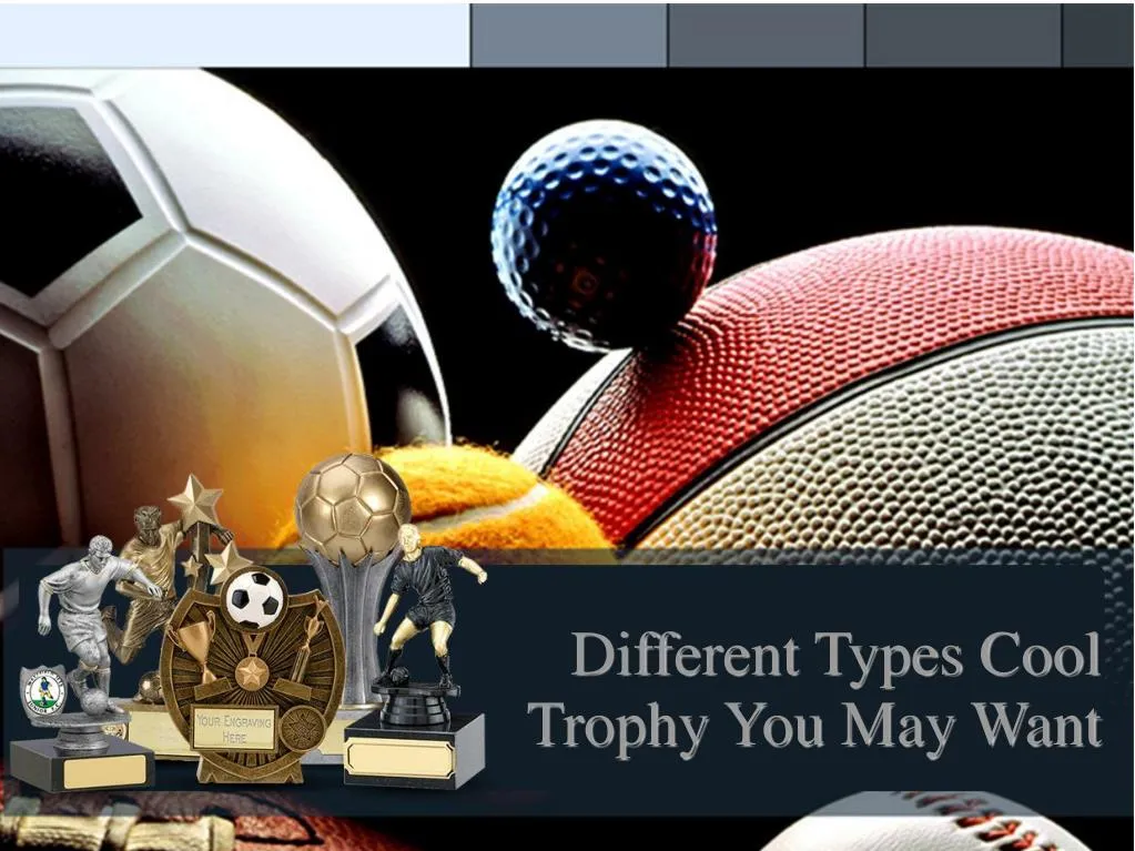 different types cool trophy you may want