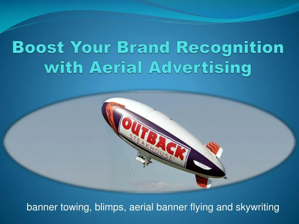 boost your brand recognition with aerial advertising