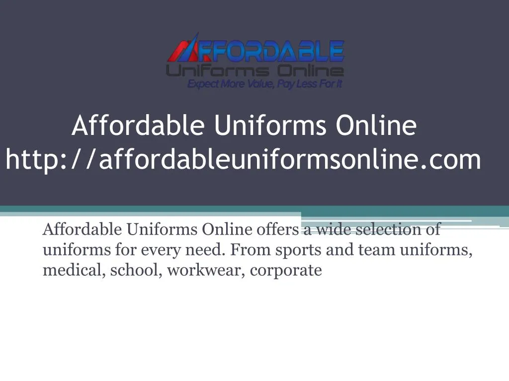 affordable uniforms online http affordableuniformsonline com