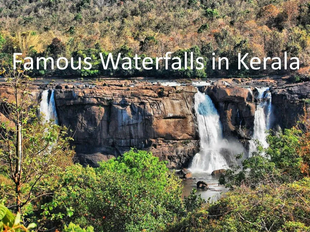 famous waterfalls in kerala