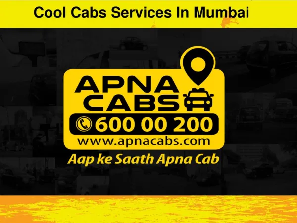 Cool Cabs Services In Mumbai