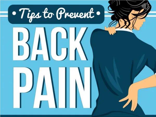 Tips To Prevent Back Pain