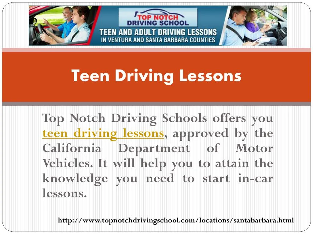 teen driving lessons