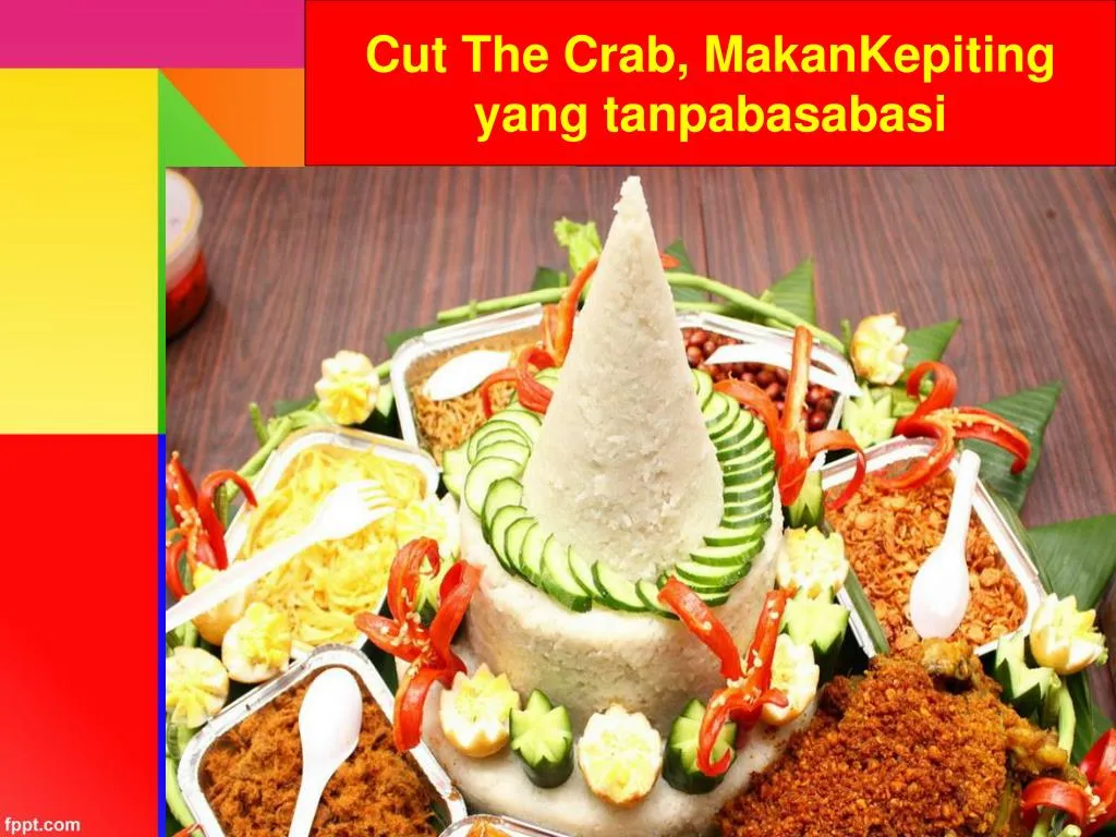 cut the crab makankepiting yang tanpabasabasi