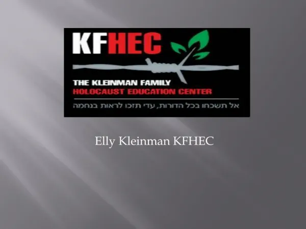 Elly Kleinman Kfhec