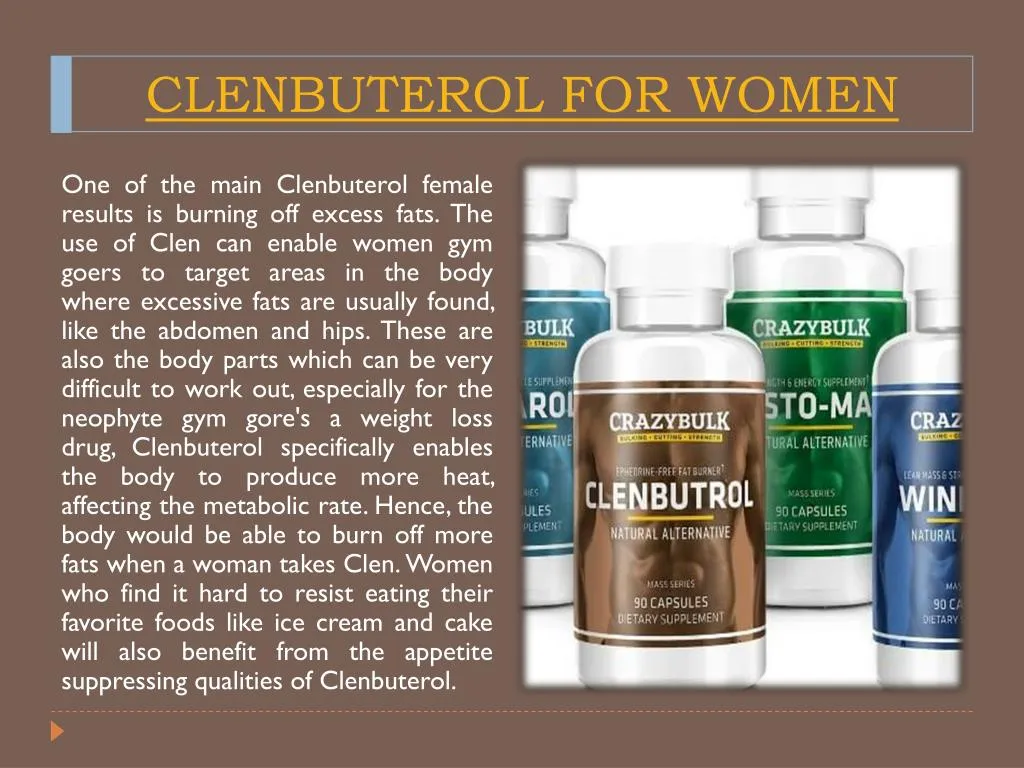 clenbuterol for women