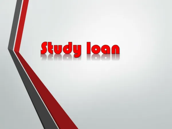 Study loan : Is Student Debt Prolonging the Recession?