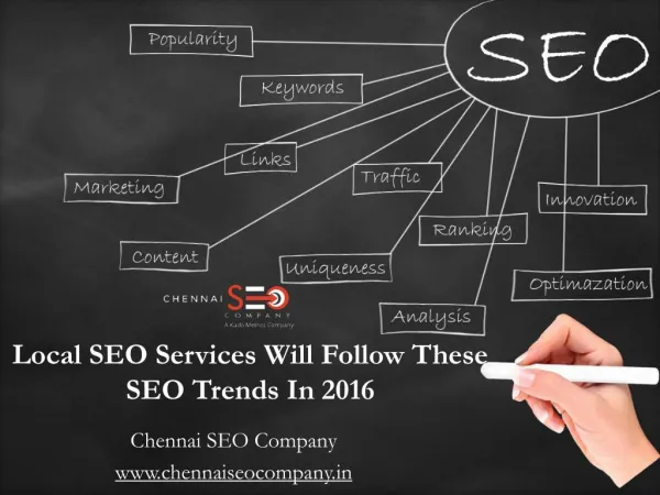 Local SEO Services Will Follow These SEO Trends In 2016