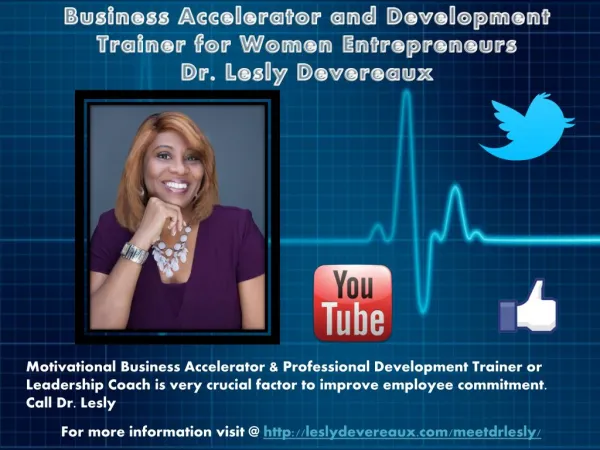 Business Accelerator and Development Trainer for Women Entrepreneurs
