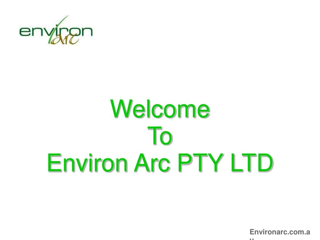 welcome to environ arc pty ltd