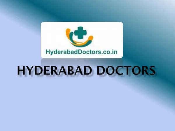 List of Doctors In Hyderabad | Hospitals in Hyderabad | Clinics in Hyderabad – Hyderabad Doctors