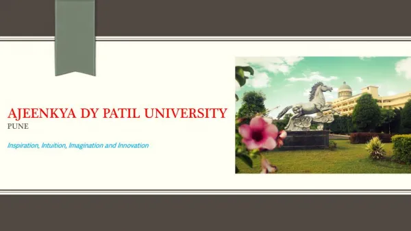 Private Universities in Pune