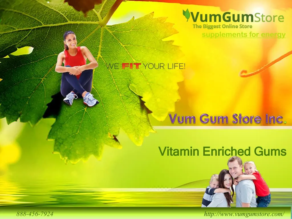 vitamin enriched gums