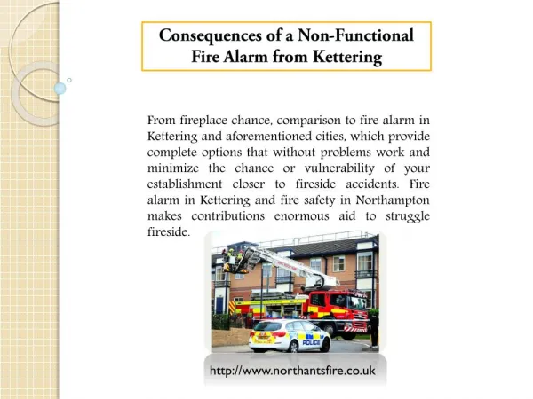 Consequences of a Non-Functional Fire Alarm from Kettering