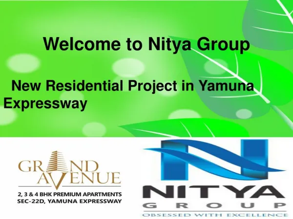Nitya Group Residential Project In Yamuna Expressway