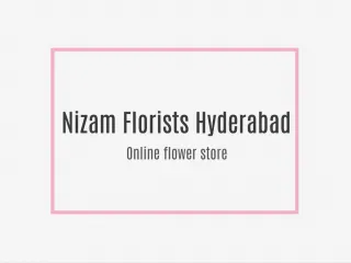 Nizam Florist Hyderabad