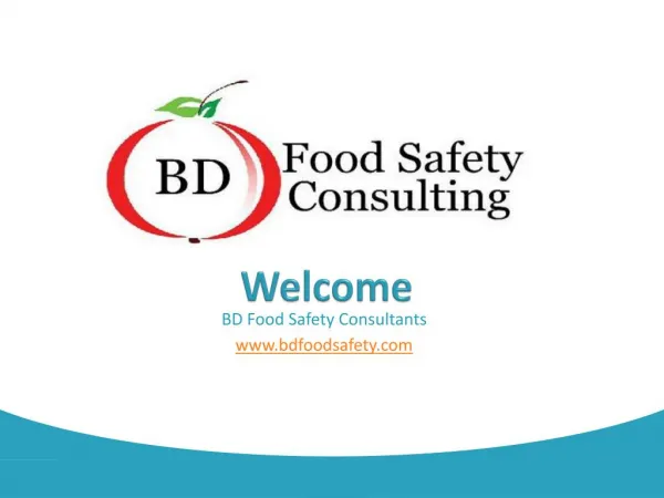 Elaboration of the concept of food safety