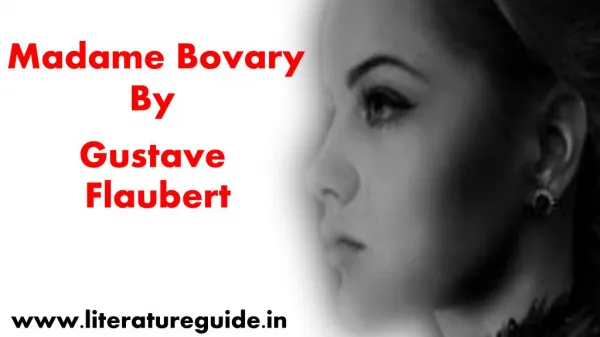 Summary of madame bovary by gustave flaubert