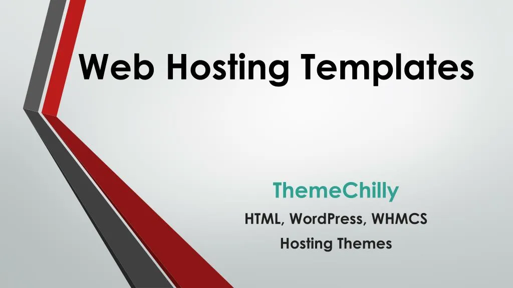 web hosting templates