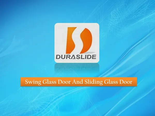 Glass Door Suppliers In Singapore