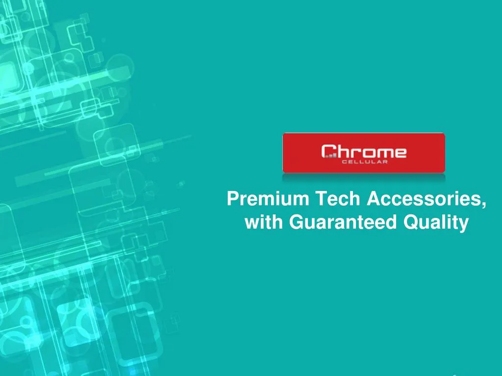 premium tech accessories with guaranteed quality
