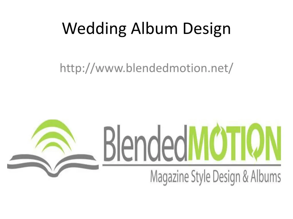 wedding album design