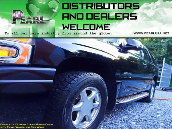 Pearl provide a high quality car care products.