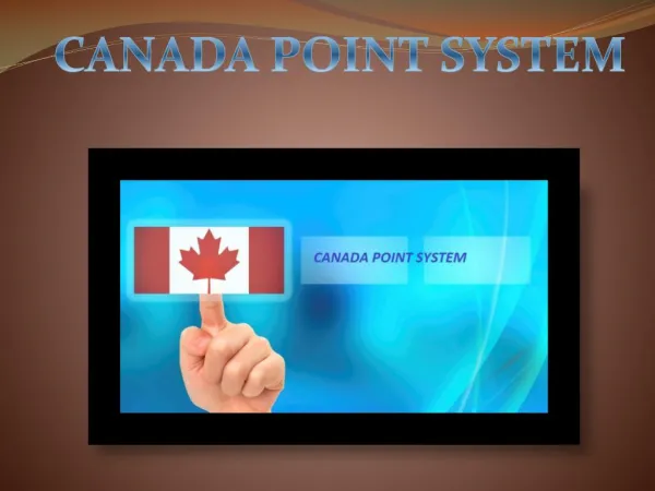 canada point system