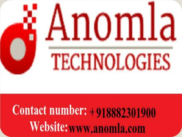 Anomla technologies