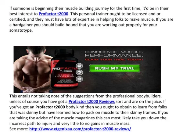 How to Become Fit and Healthy with Profactor T2000 Reviews