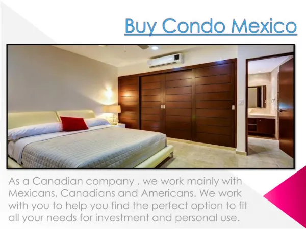 Buy Condo Mexico