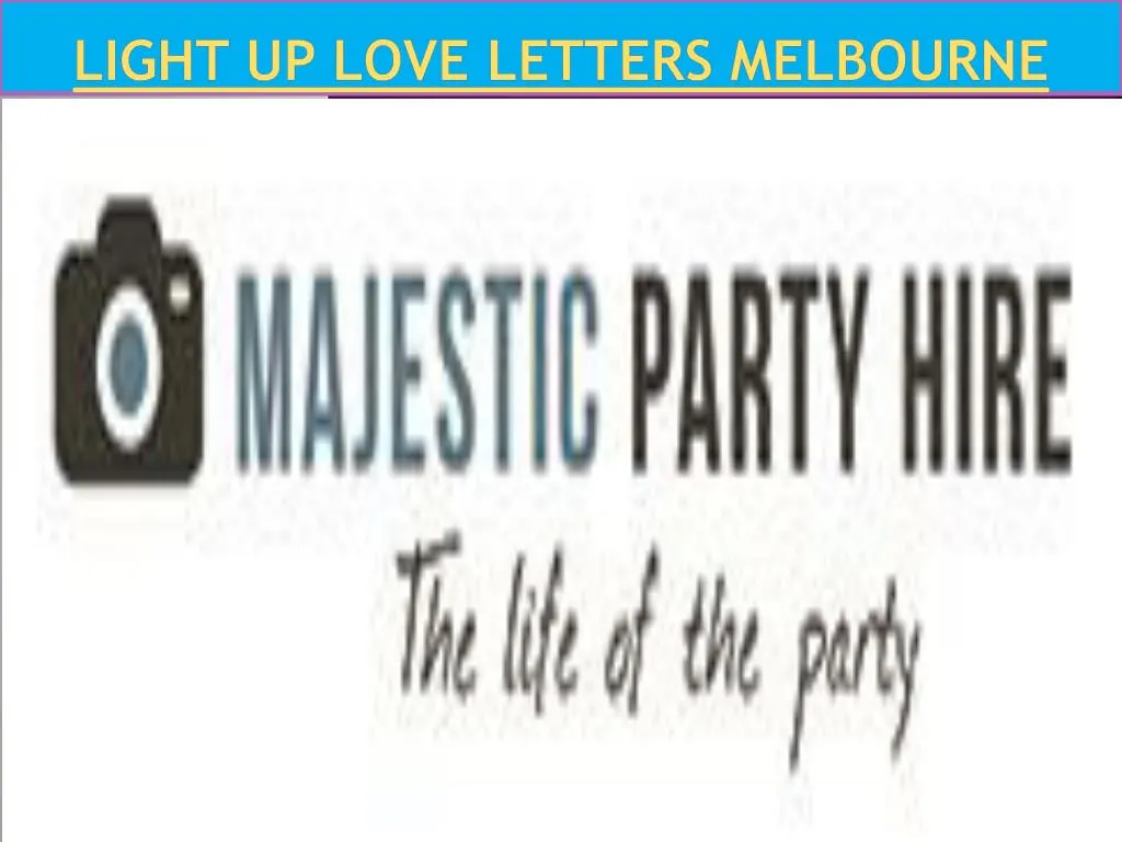 light up love letters melbourne