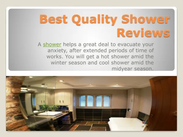 Make Your Shower Great in 2016 - Lofty Review | Product Reviews