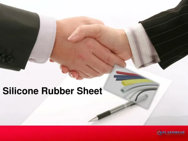 Silicone Rubber Sheet- Elastostar