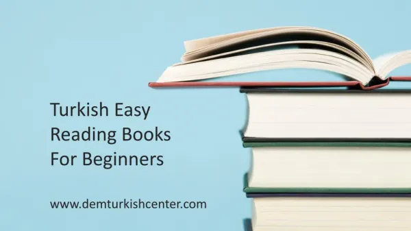 Turkish Reading Books for Beginners