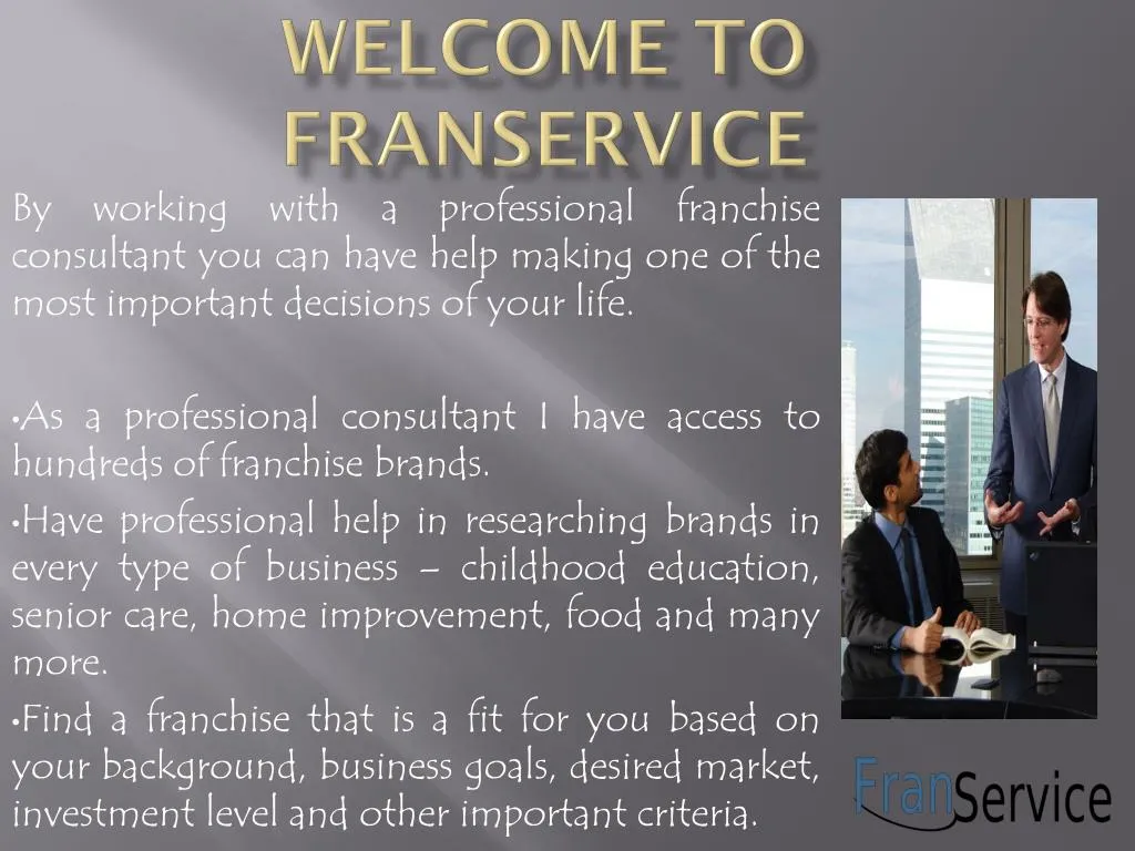 welcome to franservice