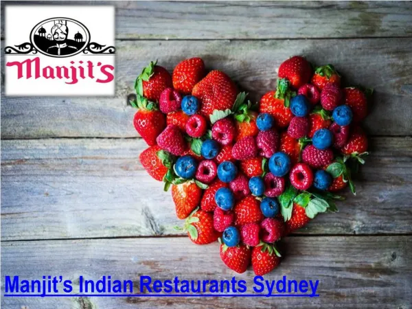 Indian Restaurants Sydney- Manjit's at the Wharf